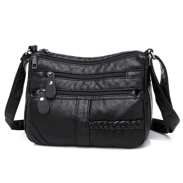 Fashion Women Soft Leather Shoulder Bag