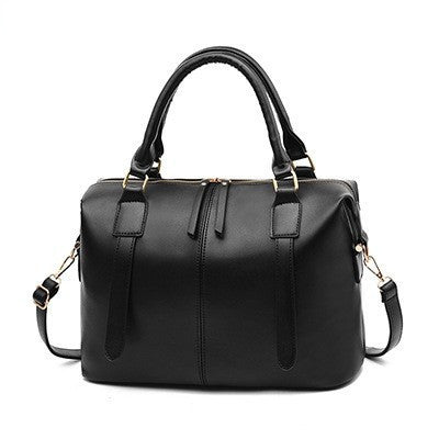 Women Leather Handbag Vintage Bag Shoulder Bags Big Bag